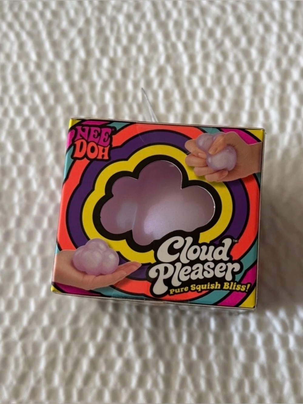 New AUTHENTIC Needoh Cloud Pleaser- Squishy Stress Reliever SEALED